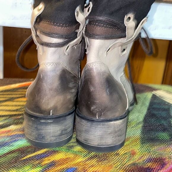 Matisse Mechanic Combat Boot distressed size 7.5 - Picture 8 of 14